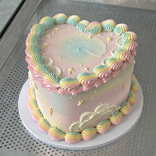 Sunset Baby Vintage Cake