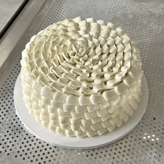 Layered Ruffled Cake