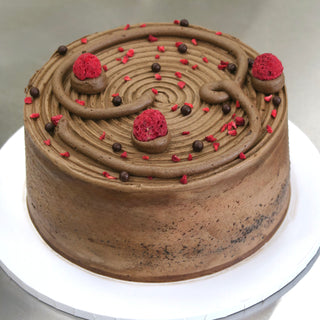 Chocolate raspberry cake