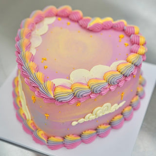 Sunset Baby Vintage Cake